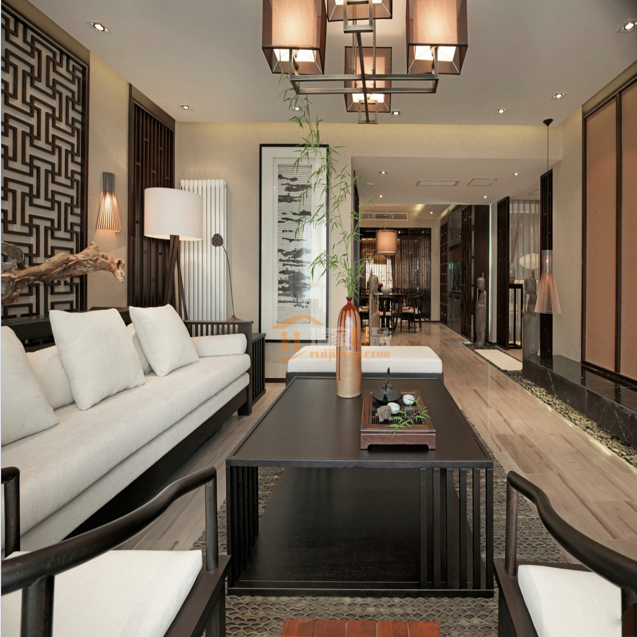 新中式风格家具大多是古典家具或者是现代家具与古典家具相结合。